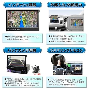 wowauto 7101W タッチパネルナビ DVD CD Bluetooth Amazon.co.jp: WOWAUTO apple CarPlay Android Auto 画面